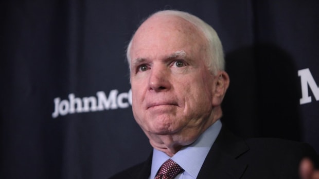 McCain To Trump In Op-Ed: Stop Attacking The Press Promo Image