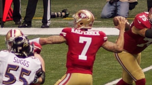 Colin Kaepernick Costume Goes Viral, Sparks Controversy (Photo) Promo Image