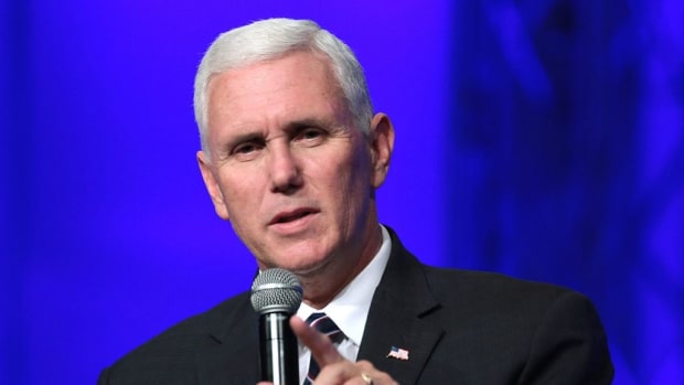 Pence Insulating Himself From Trump Controversies Promo Image