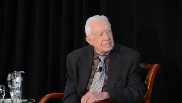 Jimmy Carter Blasts Trump's Foreign Policy Promo Image
