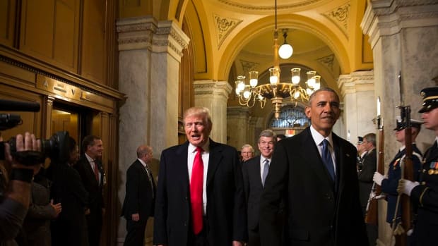 Poll: Trump Dips Below Obama's Worst Approval Rating Promo Image
