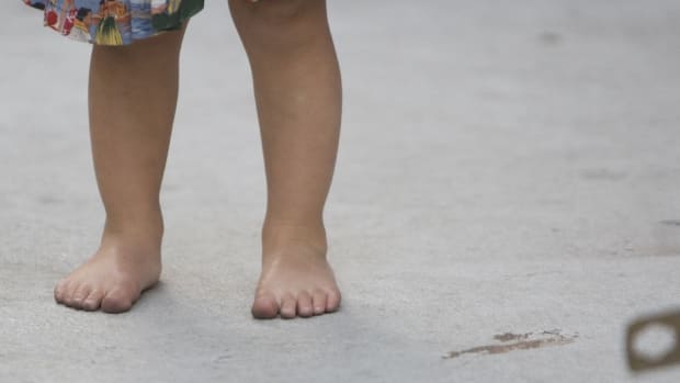 Toddler Found Wandering Alone And Covered In Feces Promo Image