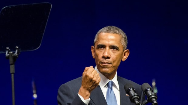 Obama Calls For 'Common-Sense Gun Safety Laws' Promo Image