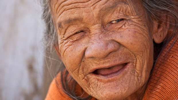 Elderly Woman Pushes Disabled Grandson 15 Miles A Day Promo Image