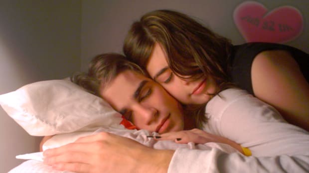 Couple In Bed.