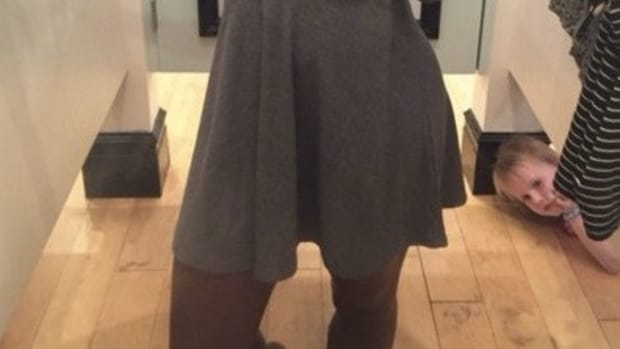 Spy Caught Staring In Changing Room Selfie Promo Image