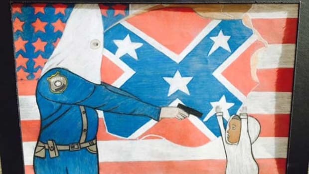 Artwork Depicting Cop As KKK Member Sparks Controversy Promo Image