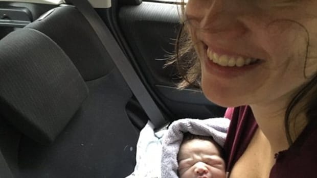 Woman Asks For New Car After Giving Birth In Honda Promo Image