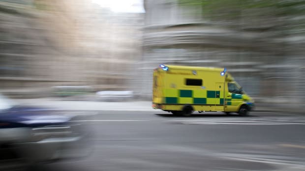 Ambulance emergency lights