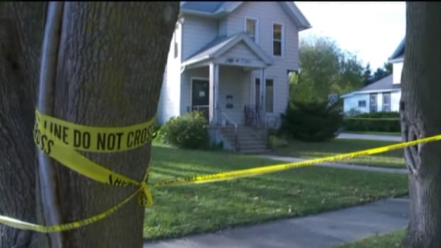 House in Elkhorn, Wisconsin, where two men were found dead