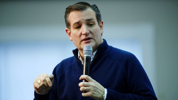 Republican presidential candidate Ted Cruz
