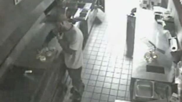 Man Breaks Into Five Guys To Make Burgers (Video) Promo Image
