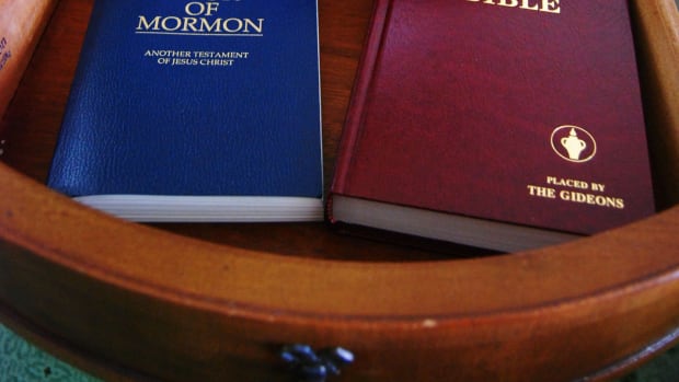 Bibles In A Hotel Room Drawer.