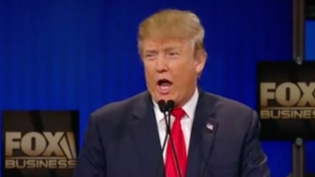 donald trump at the 2016 fox debate