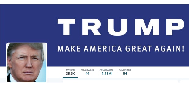 Donald Trump's Twitter Page