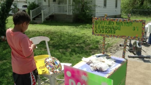 9-Year-Old Boy Starts Lemonade Stand To Pay For Adoption Promo Image