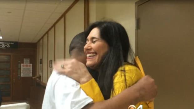 Judge Reunited With Classmate In Court (Video) Promo Image
