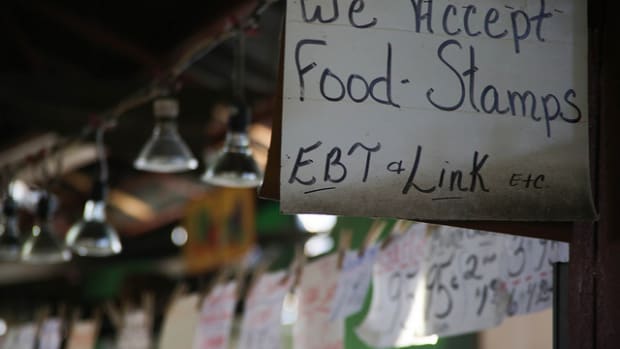 A state-issued EBT card from Louisiana. 
