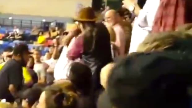 Trump Supporter Punches Black Man At Rally (Video) Promo Image