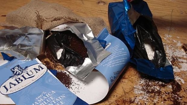 Drugs Found In Bags of Coffee (Photo) Promo Image