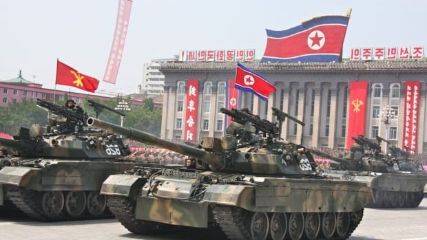 North Korean tank