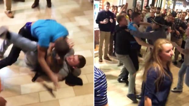 A Black Friday Fight At A Kentucky Mall.