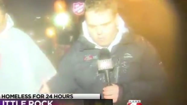 TV Reporter Lives With Homeless Who Curse At Him (Video) Promo Image