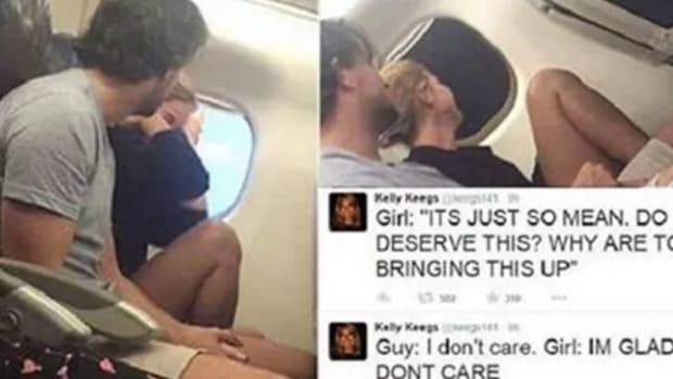 Man And Woman's On-Flight Incident Immediately Goes Viral (Photos) Promo Image