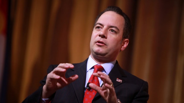 Priebus: It's Too Late For New Candidate To Stop Trump Promo Image