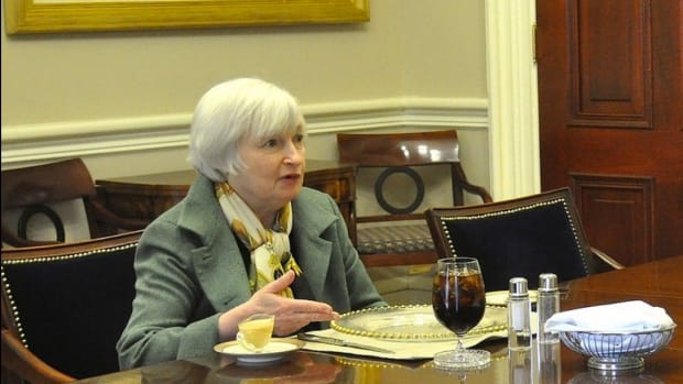 Federal Reserve Chair Janet Yellen in 2014