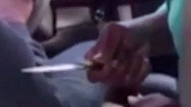 Grandmother Threatens Boy With Knife (Video) Promo Image