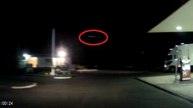 a supposed ufo spotted in australia 