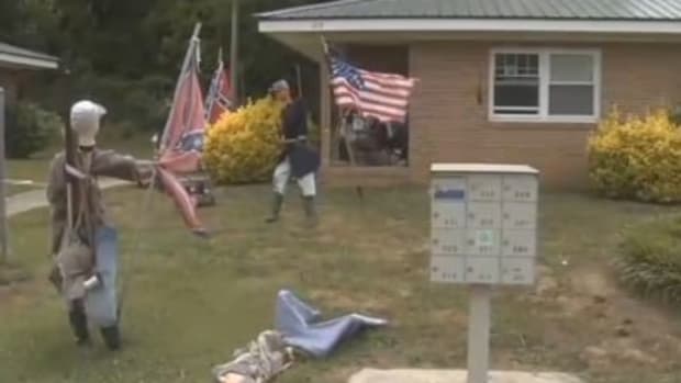 Georgia Man Forced To Remove Civil War Display (Video) Promo Image