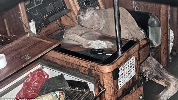 Mummified Body Found Drifting At Sea Promo Image