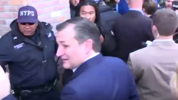 Sen. Ted Cruz Gets Heckled In The Bronx (Video) Promo Image