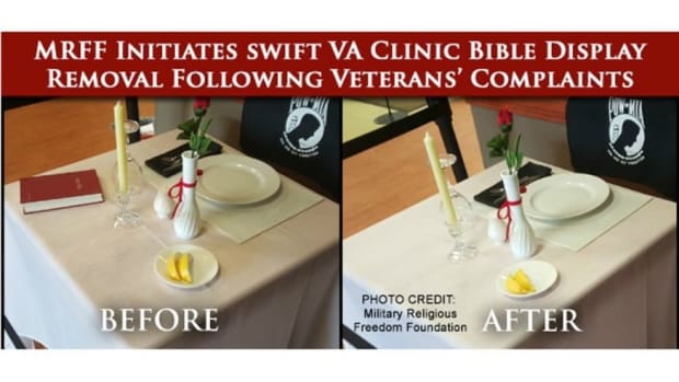 Bible Removed From VA Display Due To Complaints (Photo) Promo Image