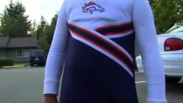 Girl's Denver Broncos dress