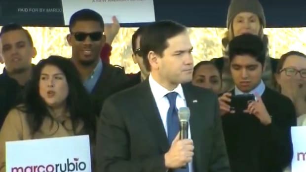 Sen. Rubio Calls Donald Trump A 'Con Artist' (Video) Promo Image