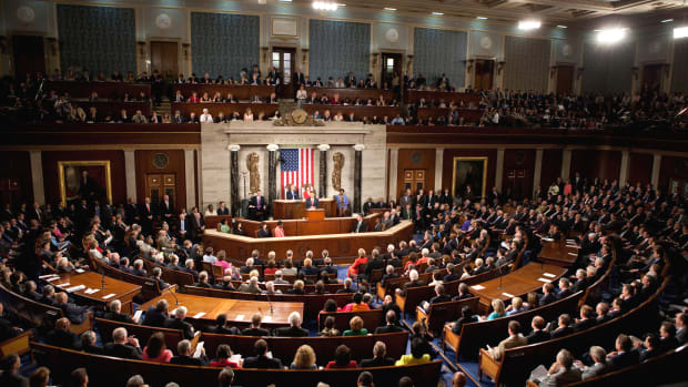 a joint session of the U.S. congress