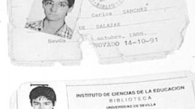 Carlos Sanchez Ortiz de Salazar documents from before he disappeared