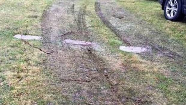 Cemetery's Headstones Damaged After Trump Rally (Photo) Promo Image