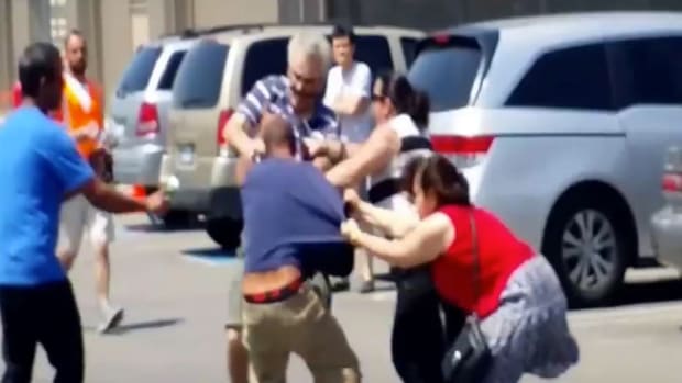 Bloody Brawl At Costco Over Parking Space (Video) Promo Image