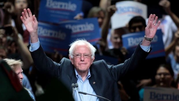 Sanders Raises More Than $43 Million In March Promo Image