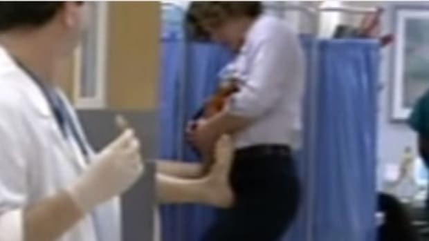 Doctor Catches Flying Baby In ER (Video) Promo Image
