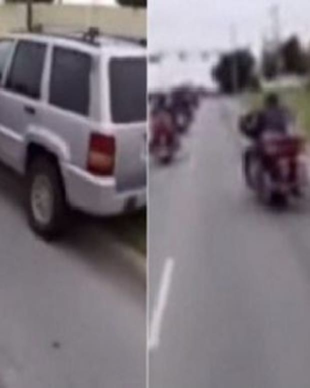 Roberts Auto Group >> Drunk Man Tries To Ride A Hanging Bicycle (Video) - Opposing Views Roberts Auto Group >> Drunk Man Tries To Ride A Hanging Bicycle (Video) - Opposing Views