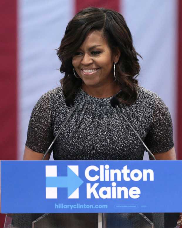 Michelle Obama's Church Outfit Sparks Controversy (Photos) Promo Image