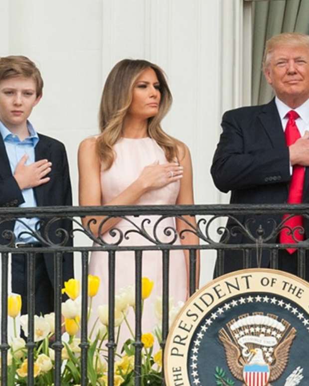 Melania Hides Behind Sunglasses On Surprise Trip (Photos) Promo Image