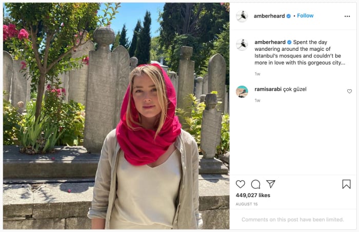 Photo Credit: Instagram/Amber Heard