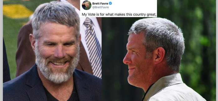 Photo Credit: Google, Twitter/Brett Favre