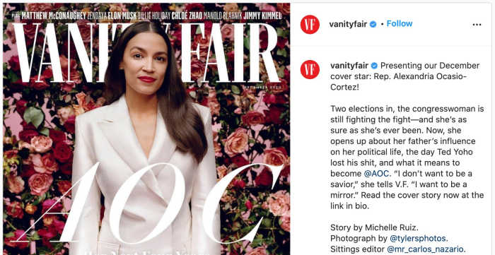 Photo Credit: Instagram/Vanity Fair